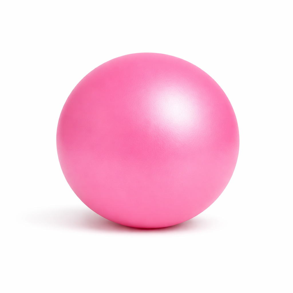 BALLON DE PILATES ROSE - 25CM
