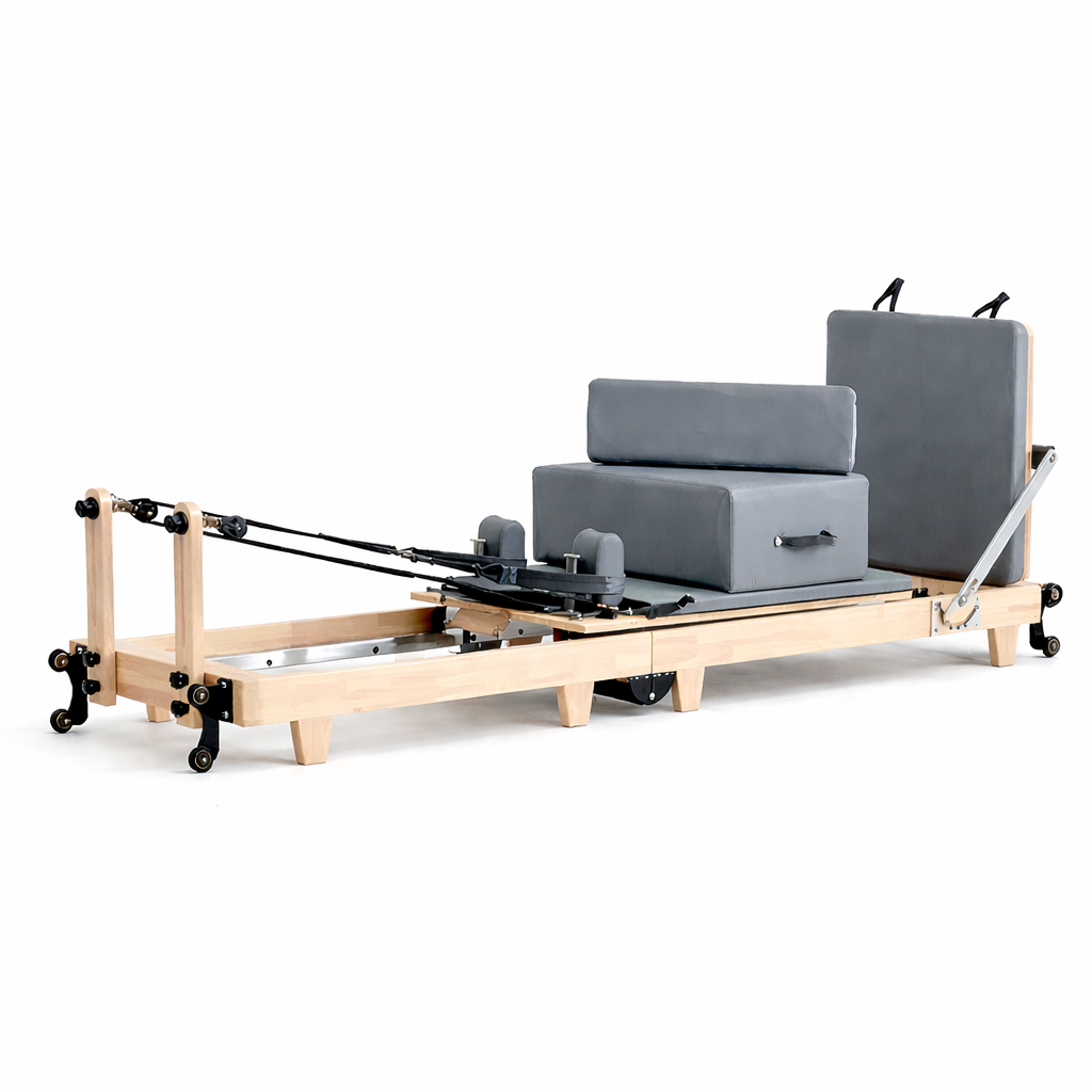 REFORMER PILATES PLIABLE MAISON - GRIS