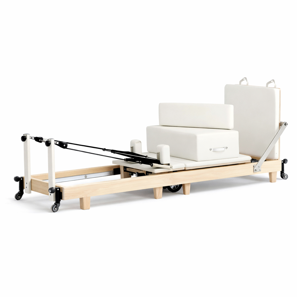 REFORMER PILATES PLIABLE MAISON - BLANC