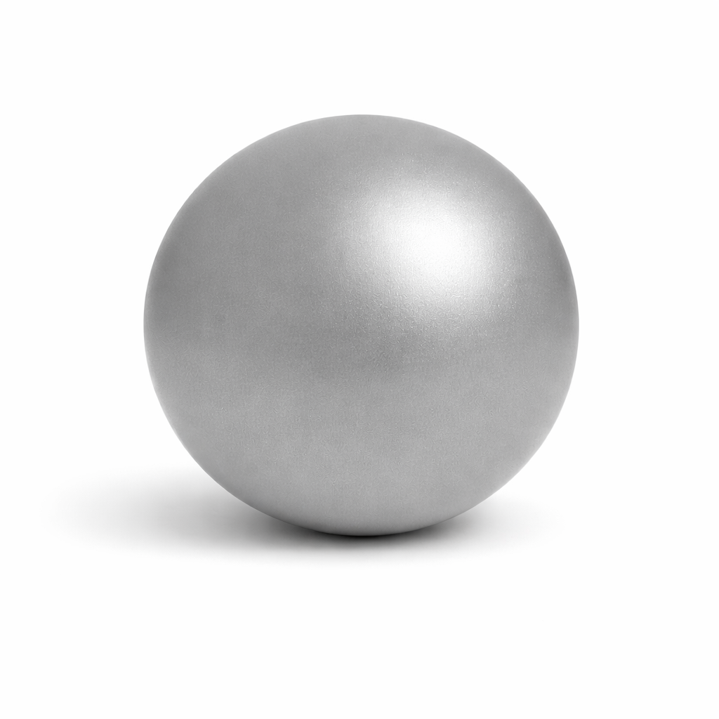 BALLON DE PILATES GRIS - 25CM